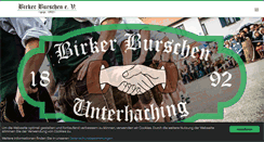 Desktop Screenshot of birkerburschen.de